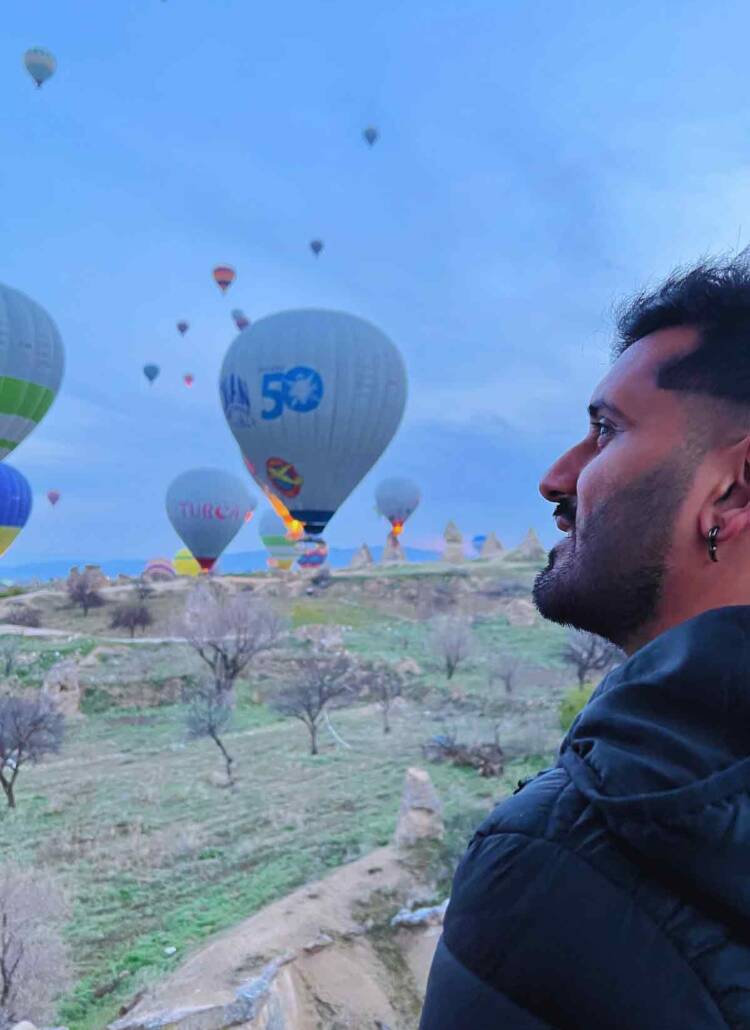 Hot Air Balloons In Cappadocia