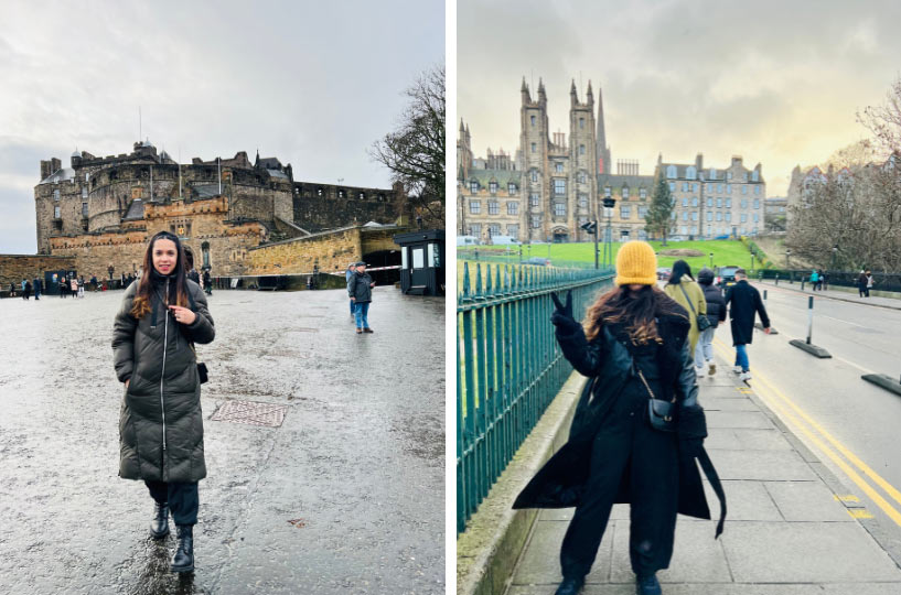 Edinburgh Castle and Princes Street Gardens